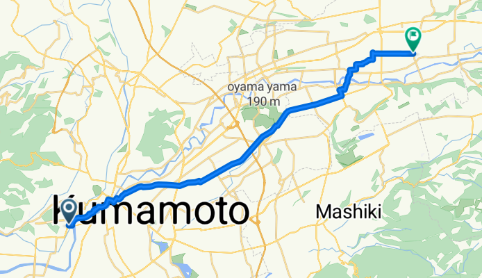 Kasuga 3-Chōme, Kumamoto to Jinnai, Ozu