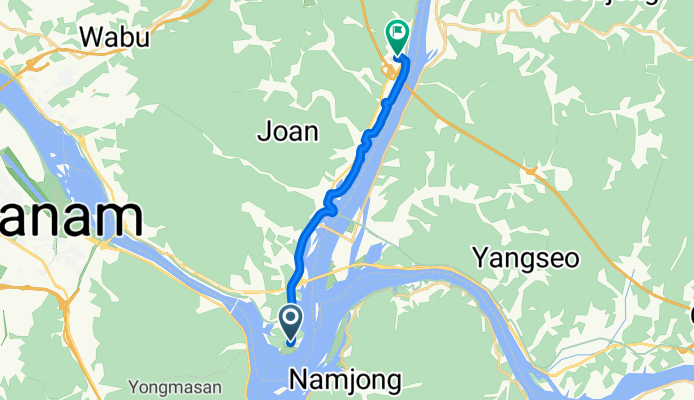 조안면 92-2 ~ 조안면 285-1