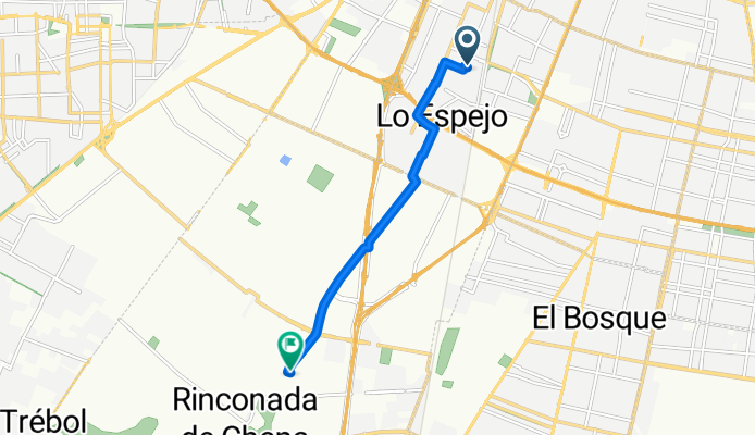 De Dos Poniente a Santo Tomás