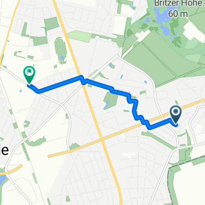 Drusenheimer Weg, Berlin nach Daimlerstraße, Berlin