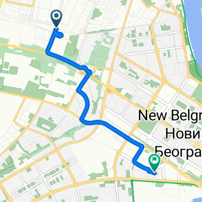 Херцеговачка, Belgrade to Jurija Gagarina, Belgrade