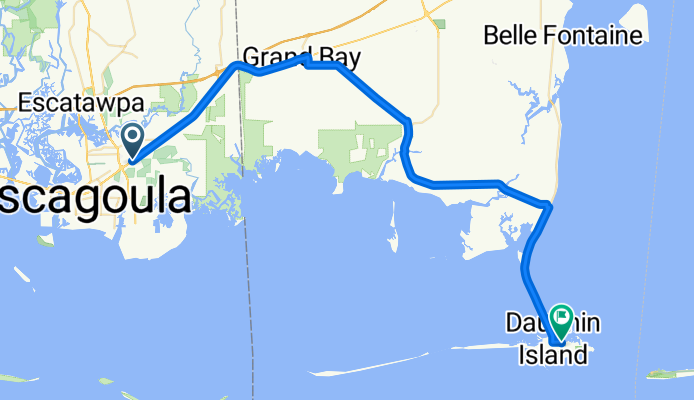 Moss Point - Dauphin Island