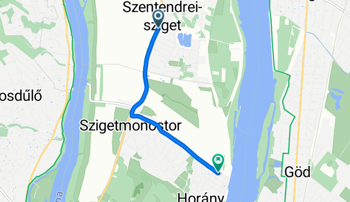 Csóka utca - Monostori utca