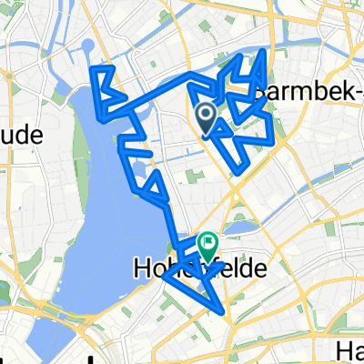 Beethovenstraße, Hamburg nach Ifflandstraße, Hamburg