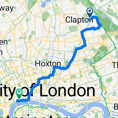Leagrave Street, London to Strand, London