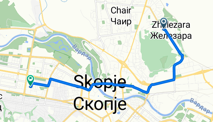 Zenička, Skopje to Drezdenska, Skopje