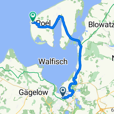 Burgwall, Wismar nach Wismarsche Straße, Insel Poel