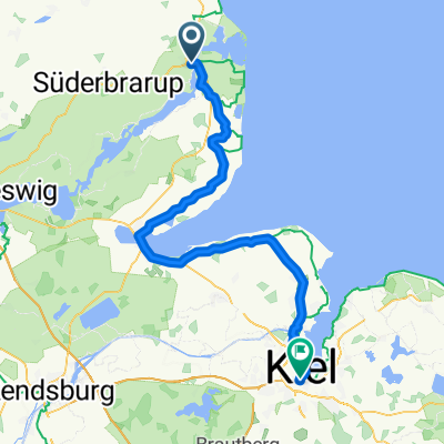 Kappeln - Strande + Strande - Stakendorf