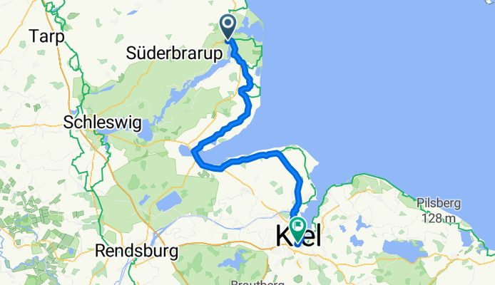 Kappeln - Strande + Strande - Stakendorf