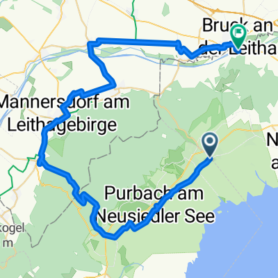 Feldgasse, Winden am See nach Bruckneudorf