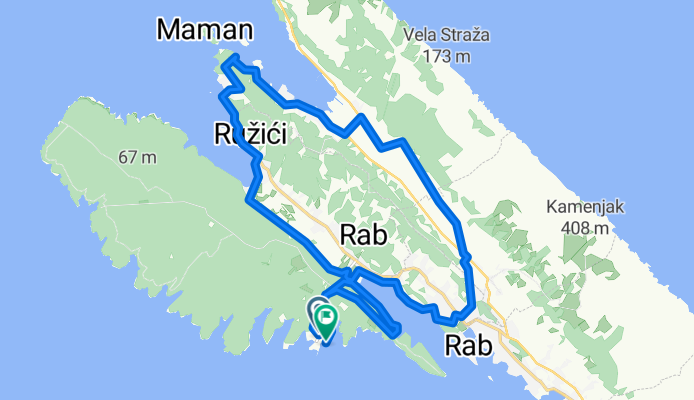 Carolina, kampor, rab
