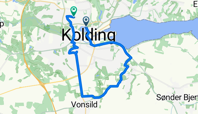 Route to Bekkasinvej