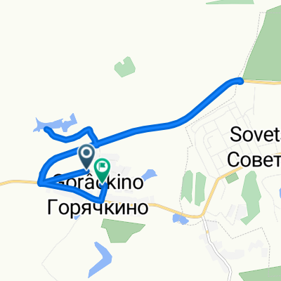 Западная улица, деревня Горячкино до Западная улица, Щёкинский район
