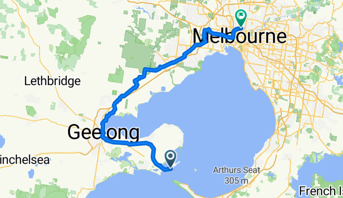 Learmonth St, Queenscliff to Lygon St, Brunswick East