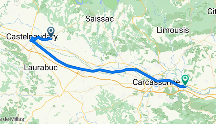 Domaine de la Capelle, Saint-Martin-Lalande to Trèbes