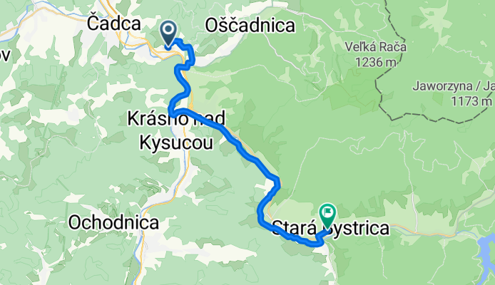 Čadca do Slovensko