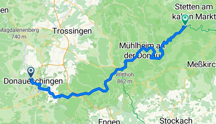 Donaueschingen - Schwenningen