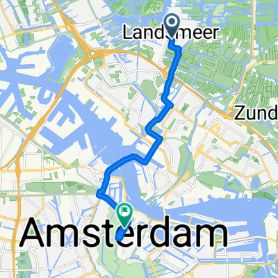 Dorpsstraat, Landsmeer to Sint Jacobsstraat, Amsterdam