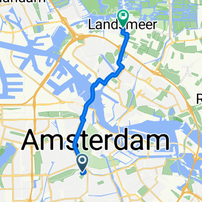 Willem Sandbergplein, Amsterdam to Dorpsstraat, Landsmeer