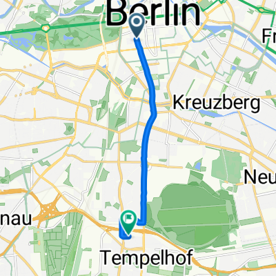 Wilhelmstraße, Berlin nach Ringbahnstraße, Berlin