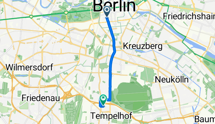 Wilhelmstraße, Berlin nach Ringbahnstraße, Berlin