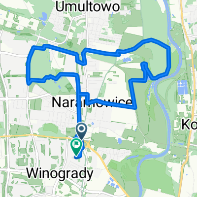 Osiedle Kosmonautów, Poznań do Skotarska, Poznań