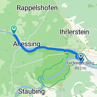 Donaupark, Kelheim to Jurasteig, Essing