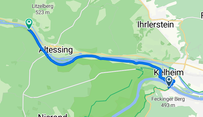 Donaupark, Kelheim to Jurasteig, Essing