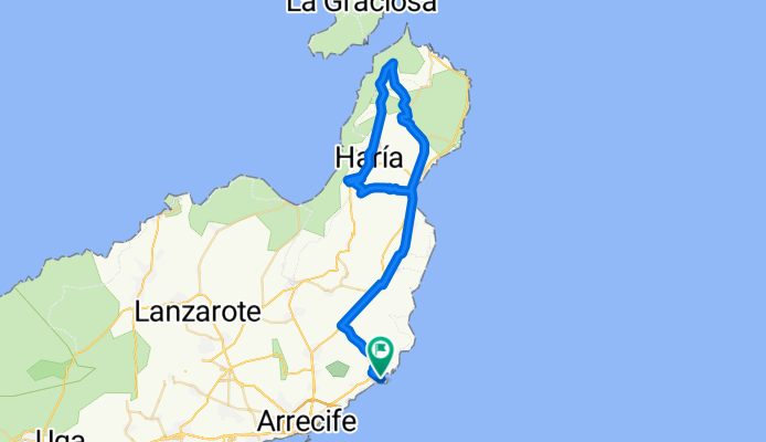 LZ01a Miradores Haría (direkt), del Rio