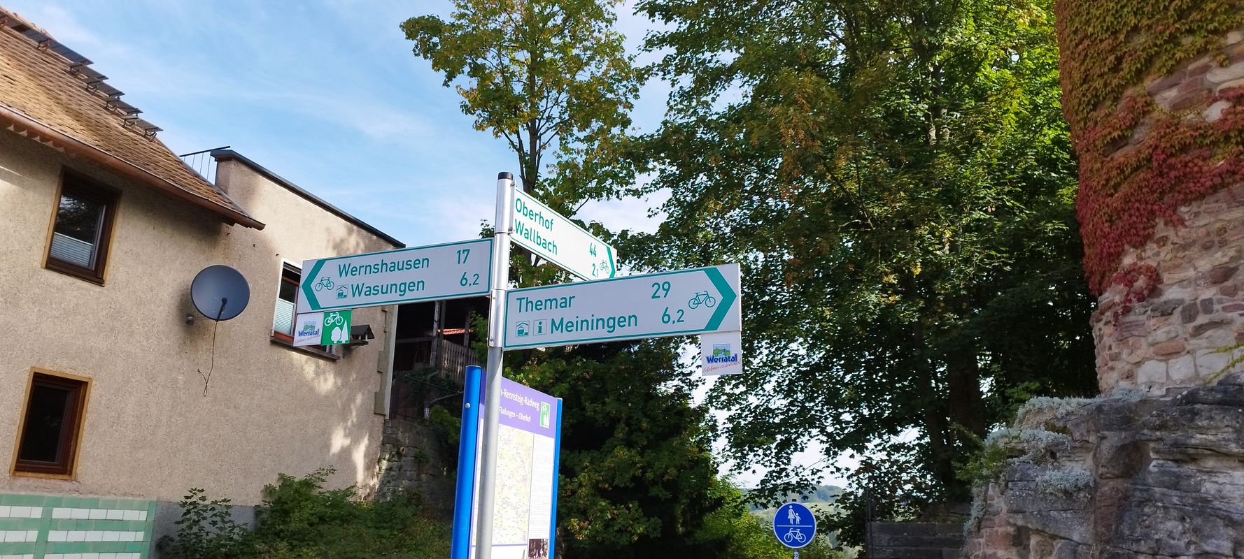 Werra von der Quelle bis Mündung