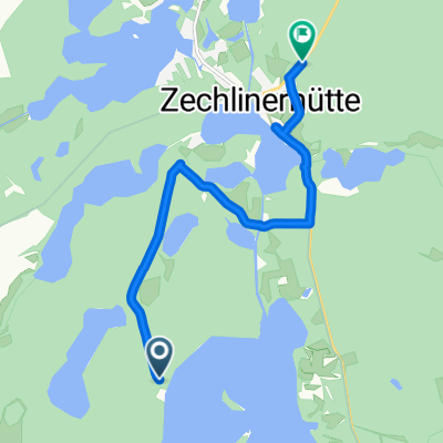 Kagar, Rheinsberg nach Neustrelitzer Straße, Rheinsberg