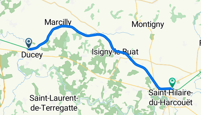 Ducey-Les Chéris - Saint-Hilaire-du-Harcouët