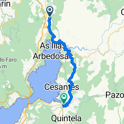 De Lugar Alcouce à Rúa Ribeira 22A