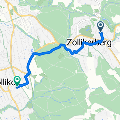 Im Grossacher, Zollikerberg nach Zumiker Strasse, Zollikon