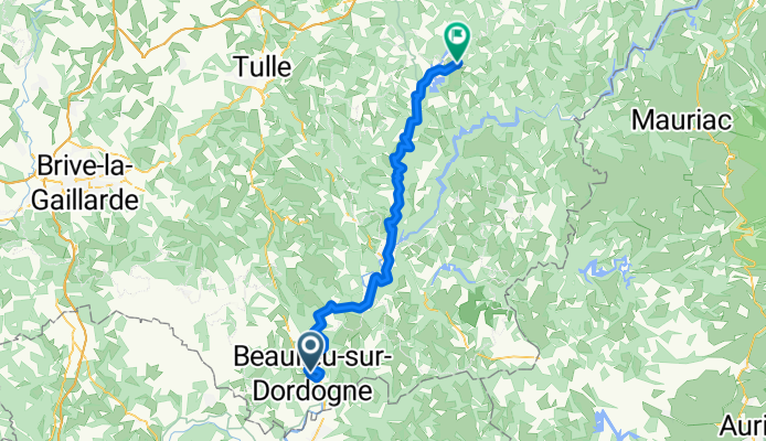 Beaulieu-sur-Dordogne to Marcillac-la-Croisille - V87