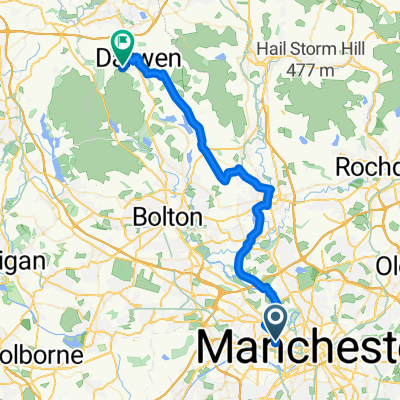 Laburnum Street, Salford to Darwen, Darwen