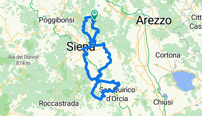 TERRA EROICA - L'Eroica (percorso completo/permanent route)