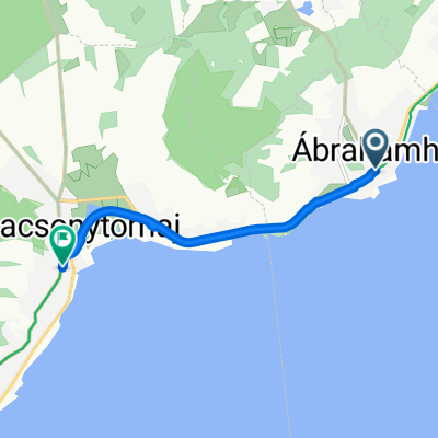 Vasút utca, Ábrahámhegy - Római út, Badacsonytomaj