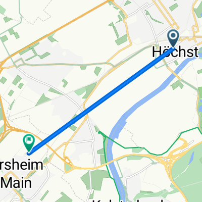 Albanusstraße nach Liederbacher Straße 20A