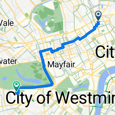 Route to Royal Albert Hall