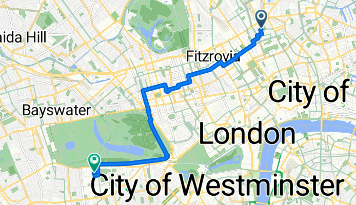 Route to Royal Albert Hall