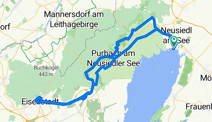 Von Neusiedl am See bis Eisenstadt