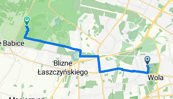 Trasa do Rezerwat Łosiowe Błota