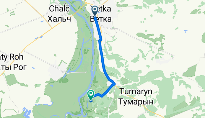 маршрут из Советская улица