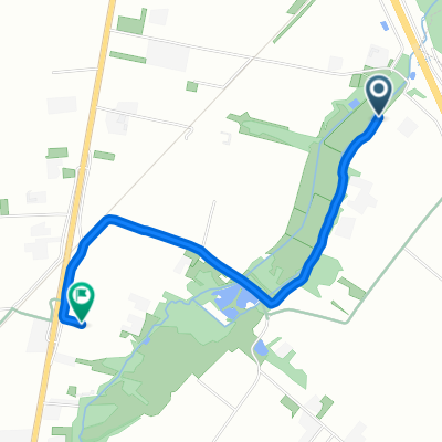 Krzywa, Niedrzwica Duża do Lubelska, Niedrzwica Duża
