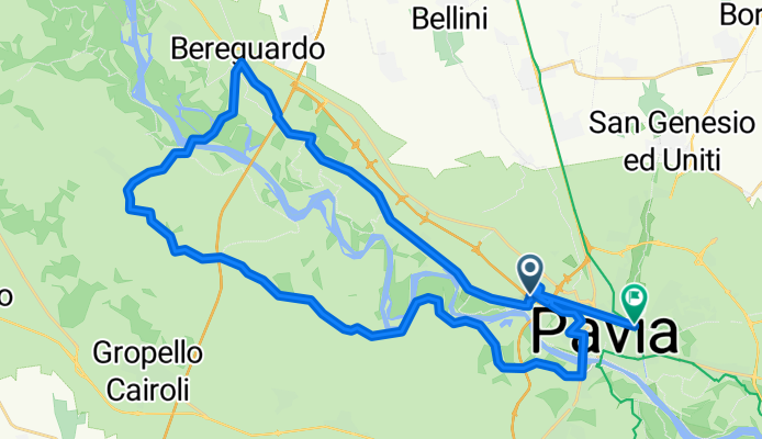 Giro Pavia Bereguardo Zerboló Pavia