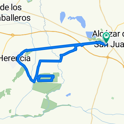 Calle de Don Quijote, Alcázar de San Juan a Calle de Don Quijote, Alcázar de San Juan