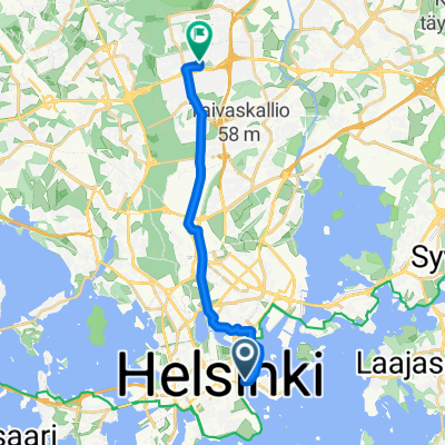 Kaartinkaupunki, Helsinki to Elontie, Helsinki