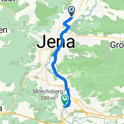 Camburger Straße, Jena nach Göschwitzer Straße, Jena