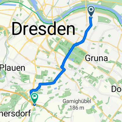 Fetscherstraße nach Nöthnitzer Hang